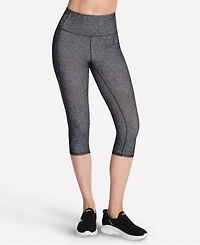 Skechers Women's Go Walk Printed High-Waist Capri