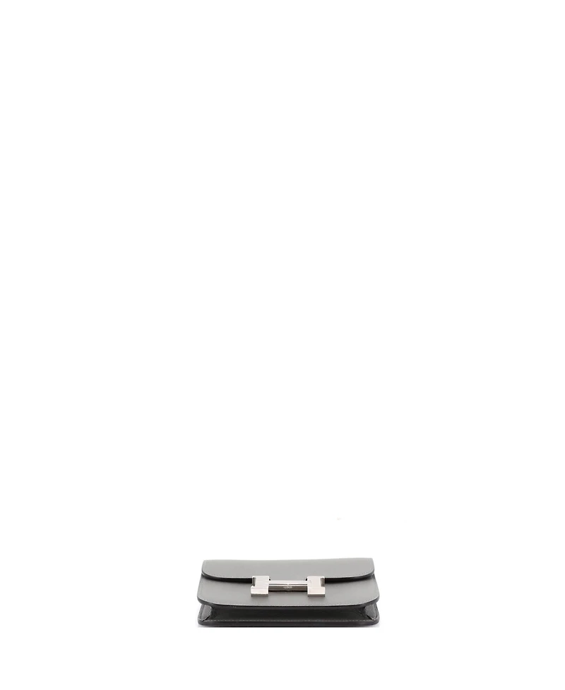 Pre-Owned Hermes Constance Slim Wallet Evercolor