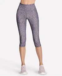 Skechers Women's Go Walk Printed High-Waist Capri