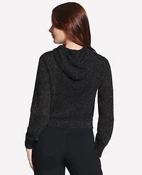 Skechers Women's Go Walk Shine Full-Zip Sweater