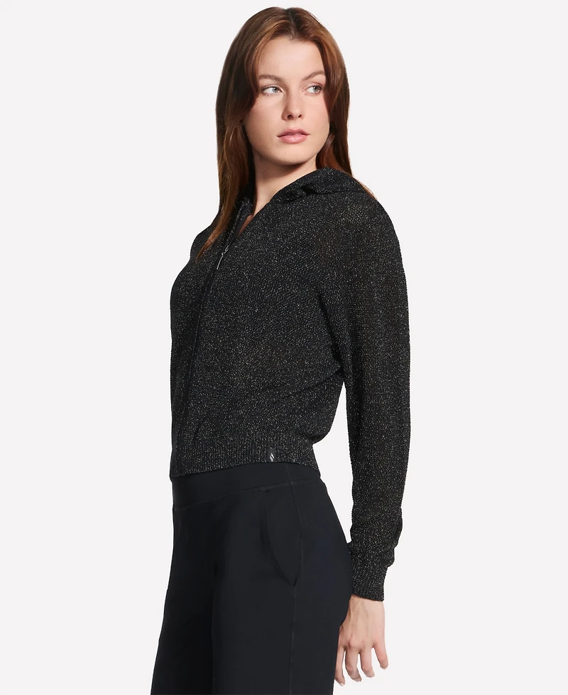 Skechers Women's Go Walk Shine Full-Zip Sweater