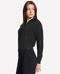 Skechers Women's Go Walk Shine Full-Zip Sweater