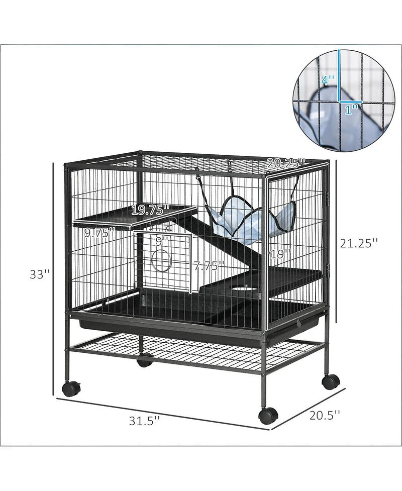 Aostirmotor Mobile Cat Hutch