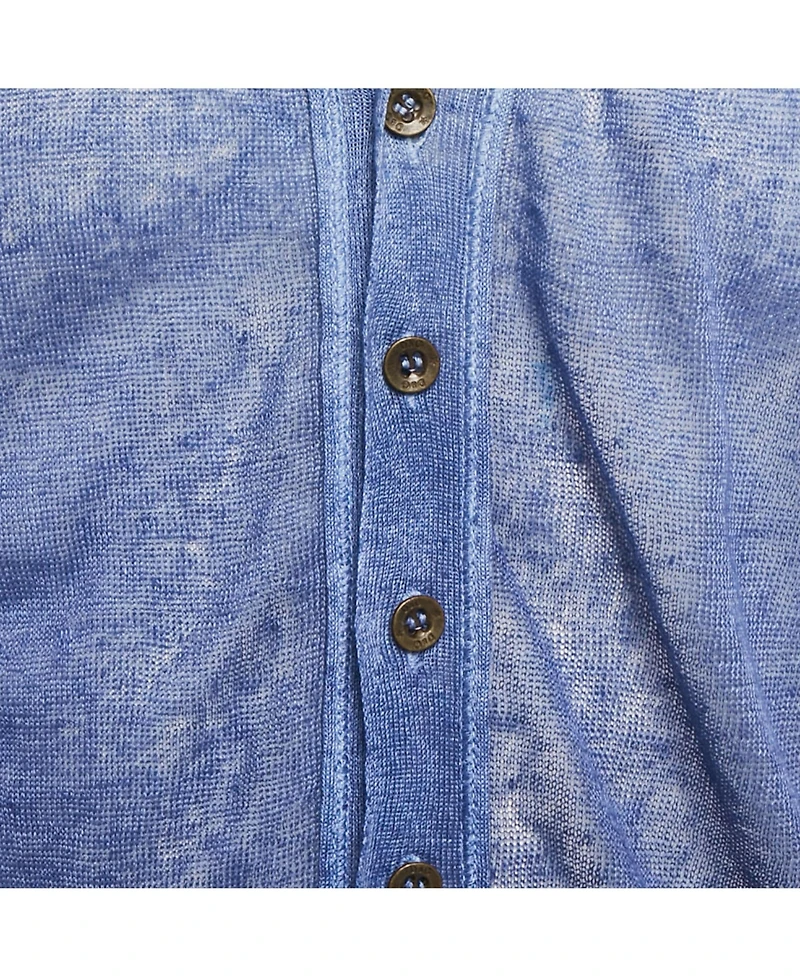 Pre-Owned Dolce & Gabbana Men's Blue Ombre Knit Sleeveless Vest