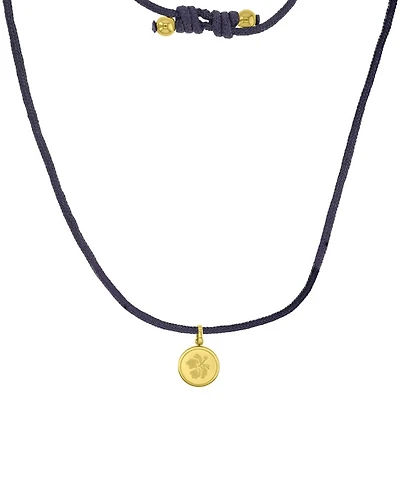 Roxy Waterproof Yellow Hibiscus Beads Adjustable Necklace