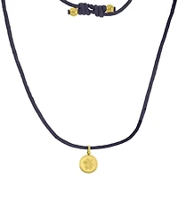 Roxy Waterproof Yellow Hibiscus Beads Adjustable Necklace