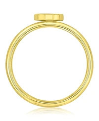 Roxy Waterproof Yellow Triangular Heart Ring