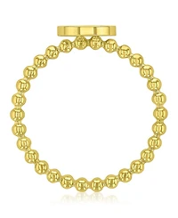 Roxy Waterproof Yellow Wave Beads Ring