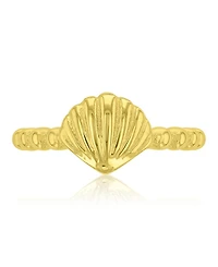 Roxy Waterproof Yellow Sea Shell Beads Ring
