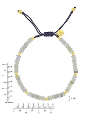 Roxy Waterproof Yellow Watermelon Stone Adjustable Bracelet