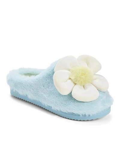 Dearfoams Women's Rosie Furry Icon Clog Slipper