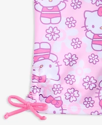 Dreamwave Hello Kitty Girls' 4-6X Printed 2-Piece Swimsuit