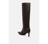 Syringa Kitten Heel Long Boots