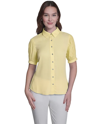 Tommy Hilfiger Women's Collared Top