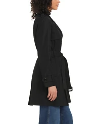Kate Spade New York Women's Short Double-Breasted Trench Coat