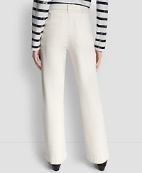 Dkny Jeans Women's High-Rise Relaxed Flare