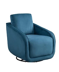 Studio Living 30.3" Polyester Luca Swivel Accent Chair