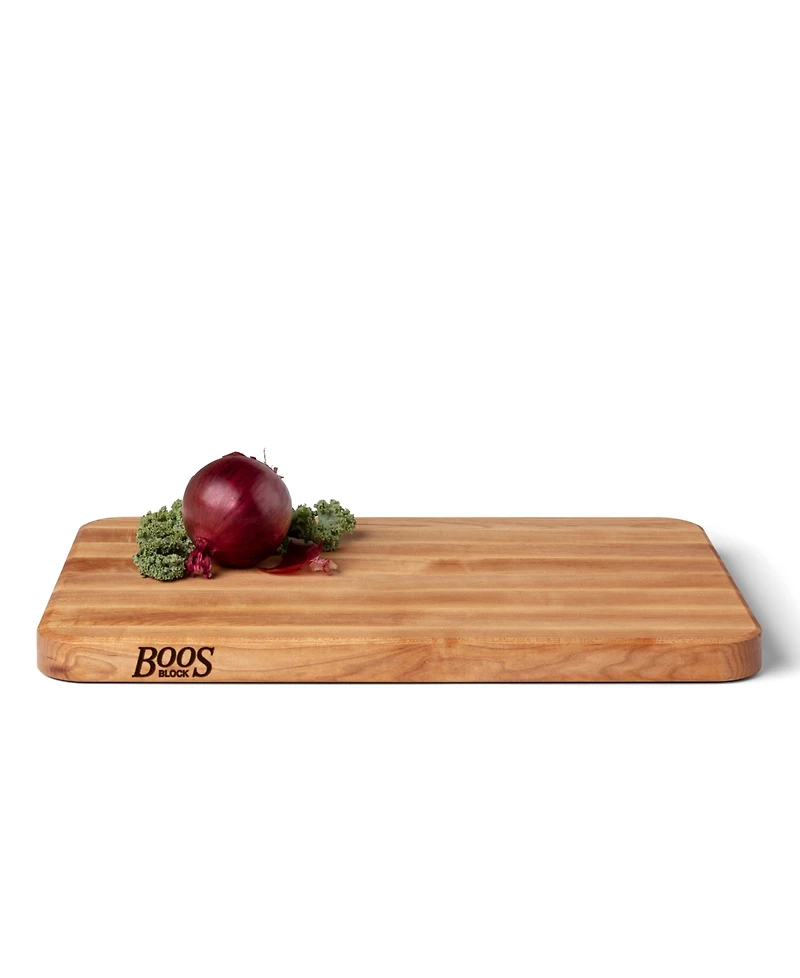 John Boos Chop-n-Slice Rectangular Wooden Maple Cutting Board, 20" x 14"