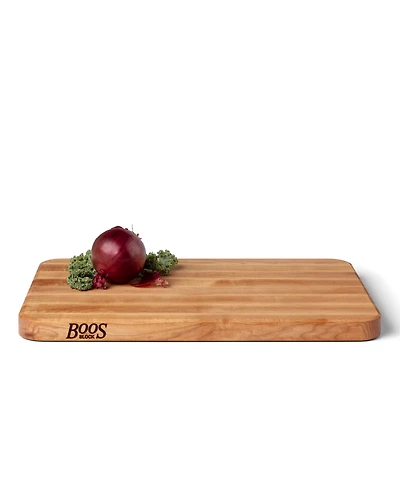 John Boos Chop-n-Slice Rectangular Wooden Maple Cutting Board, 20" x 14"