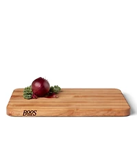 John Boos Chop-n-Slice Rectangular Wooden Maple Cutting Board, 20" x 14"
