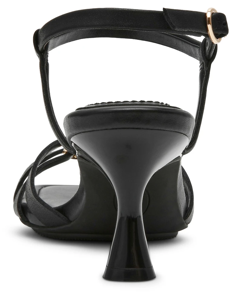 Anne Klein Women's Jazlyn Square Toe Dress Sandals