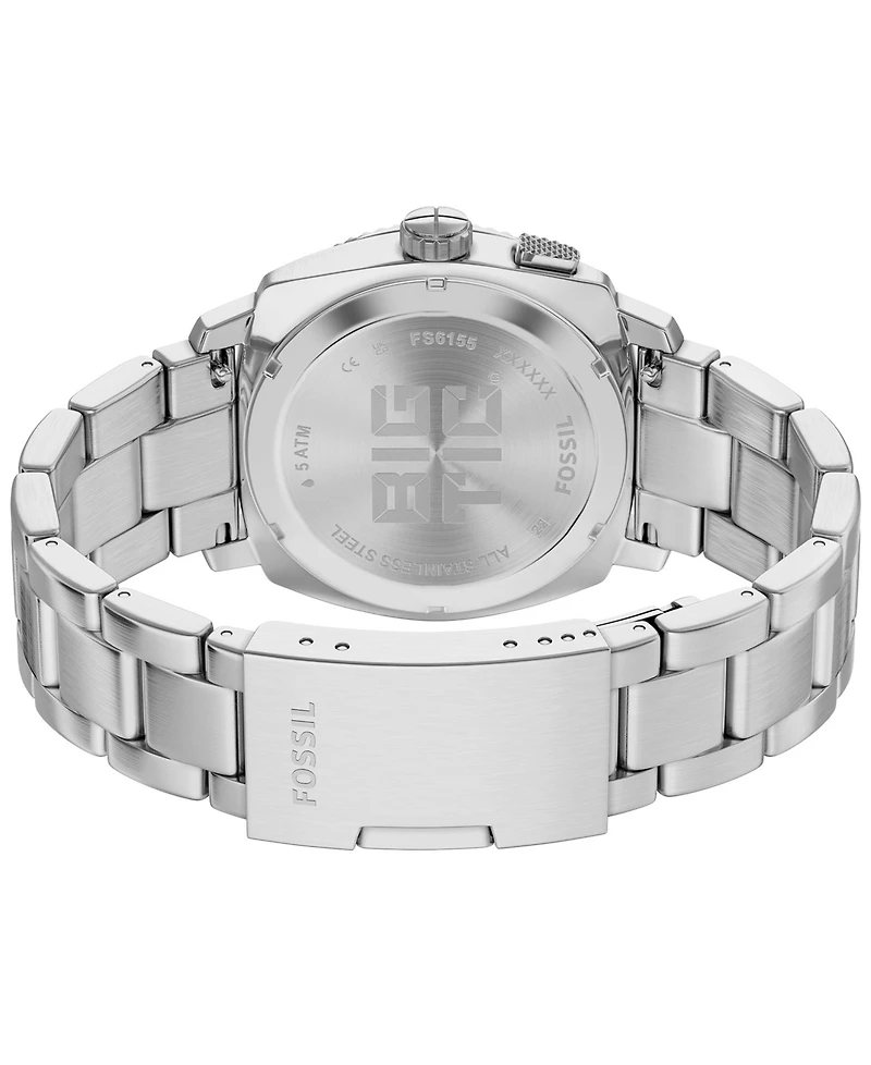Fossil Men's Machine Big Tic Stainless Steel Watch