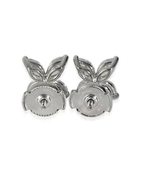 Pre-Owned Tiffany & Co Tiffany & Co. Platinum Diamond Large Model Victoria Earrings