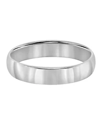 Macy's Low Dome Wedding Band Ring 10k Yellow Gold