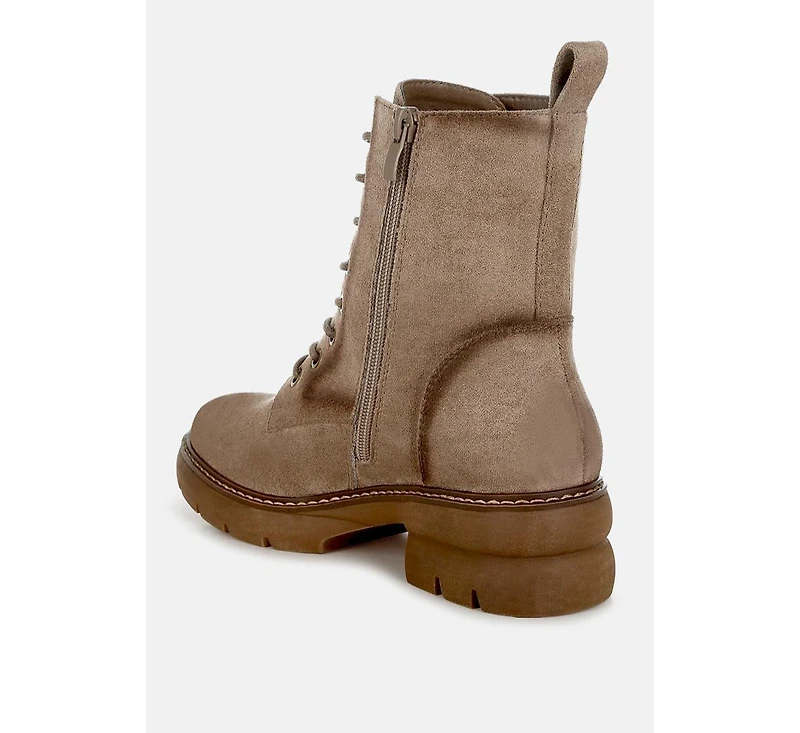 London Rag Azalea Lace Up High Ankle Boots