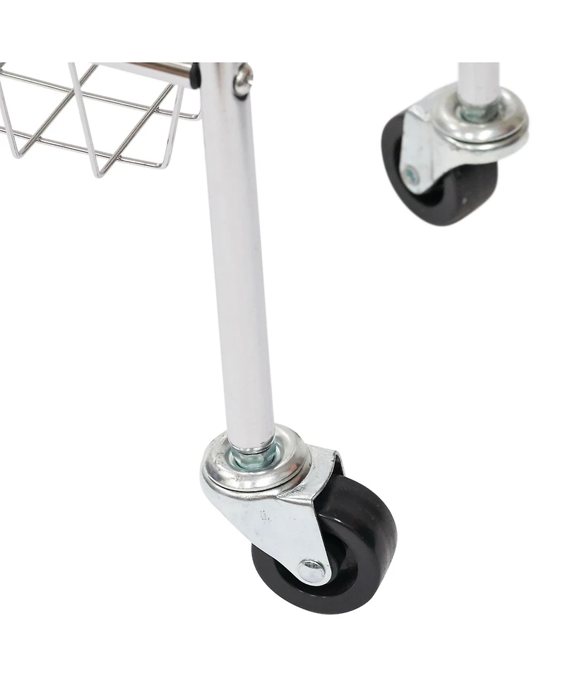 Household Essentials 3-Tier Slim Storage Cart