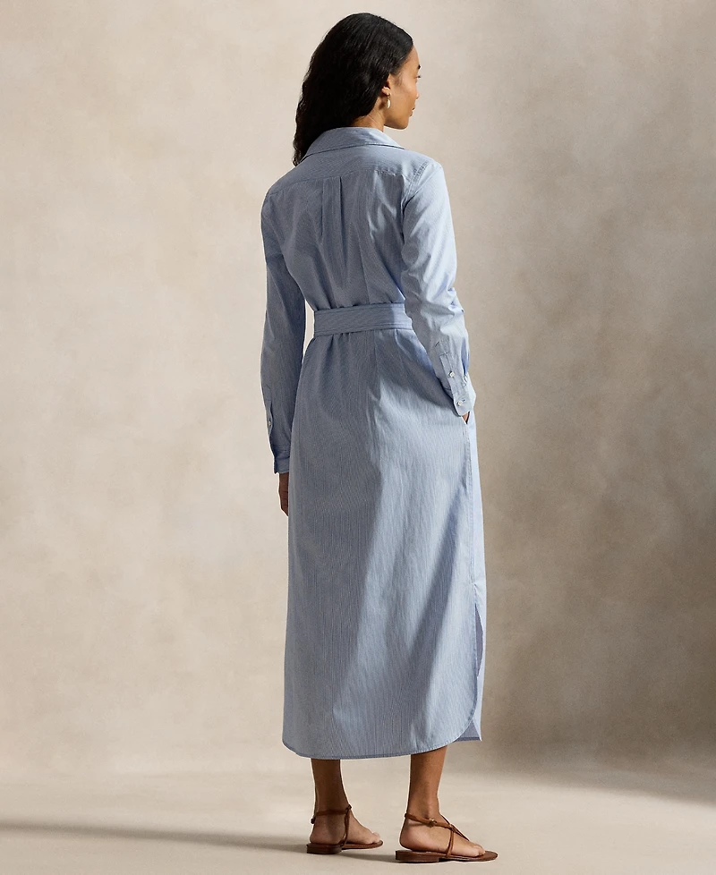 Polo Ralph Lauren Women's Long-Sleeve Collared Shirt Dress