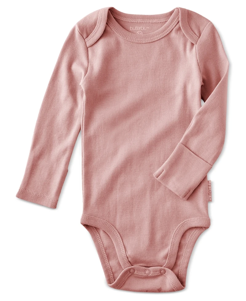 butterblu Baby Boys' Blake Long-Sleeve Bodysuits, 5-Pack