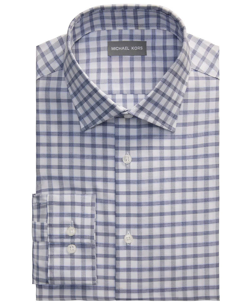 Michael Kors Men's Stretch Fabric Ultra Wrinkle-Free Dress Shirt