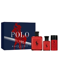Ralph Lauren 3-Pc. Polo Red Eau De Toilette Gift Set with Deodorant