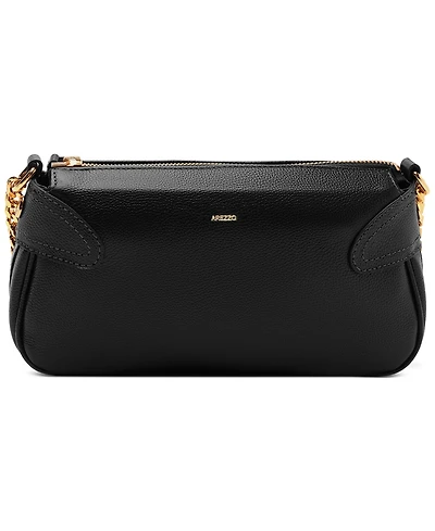 Arezzo Elena Small Leather Crossbody Handbag