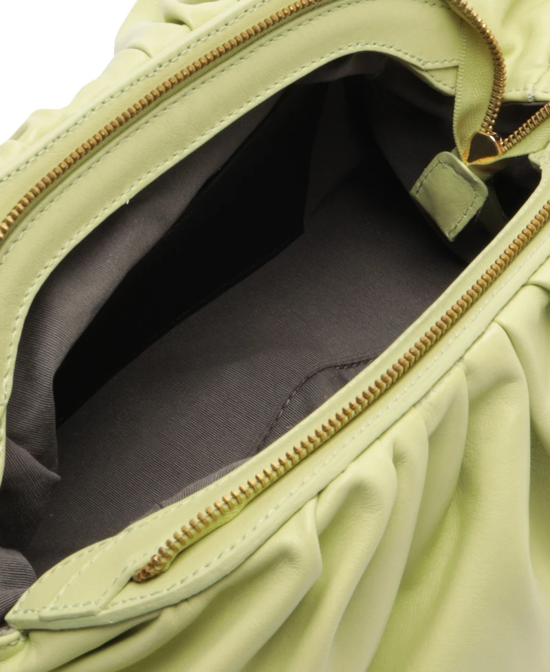 Arezzo Elizabeth Small Leather Clutch