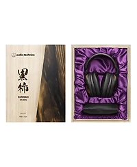 Audio-Technica Ath-awkg Closed-Back Kurogaki Over-Ear Headphones