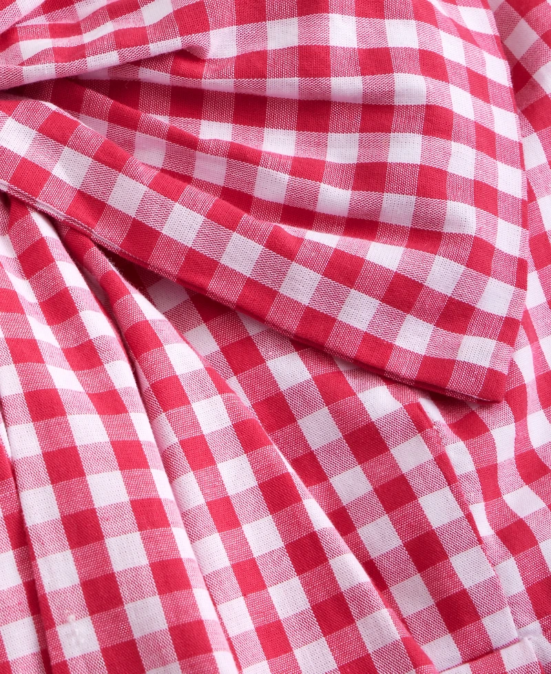 Speechless Girls' 7-16 Square Neck Romper Dress