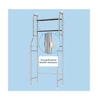 Homfan Freestanding Bathroom Organizers and Storage, Bathroom Organizer Space Saver Easy Assembly