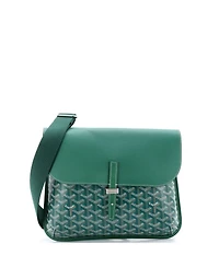 Pre-Owned Goyard Coursier Messenger Bag Coated Canvas and Leather