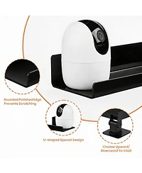 Yigii 4 Pack Acrylic Wall Shelves