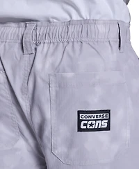 Converse Men's Box Pattern Wide Leg Cargo Pants