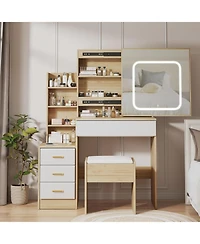 Gaomon Vanity Desk Mirror and Led Lights