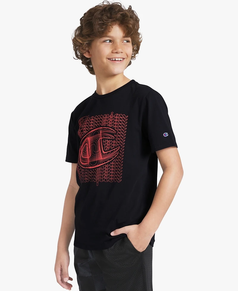 Champion Boys' 8-20 Short-Sleeve Crewneck T-Shirt