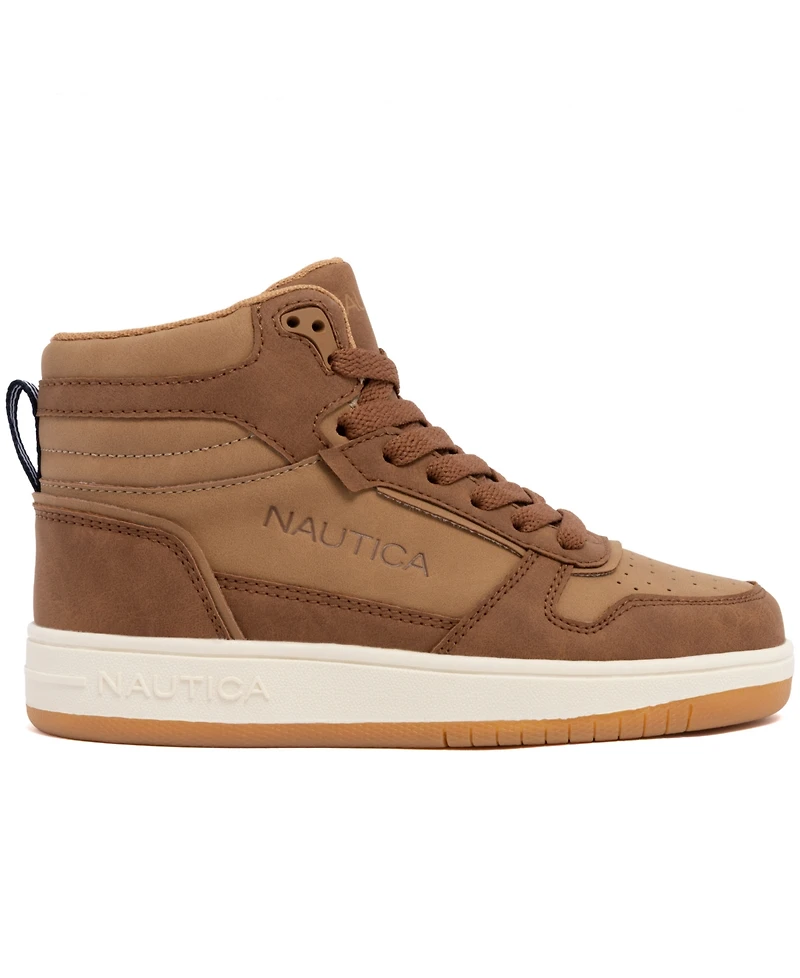 Nautica Boys' Sirie Casual High-Top Sneakers