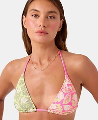 Roxy Women's Stay Wild Tiki Tringle Top