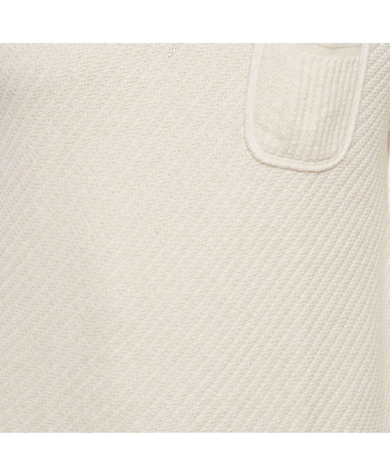 Pre-Owned Dolce & Gabbana Men's Cream Patterned Knit Polo T-Shirt