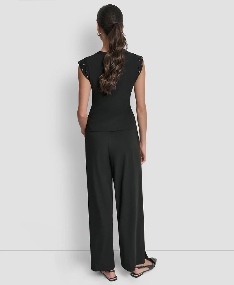 Dkny Women's Stud-Detail Sleeveless Top