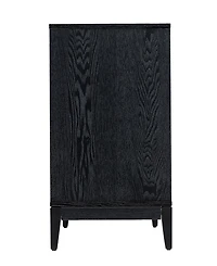 Sango 29.33" Wood Arch 2-Door Cabinet