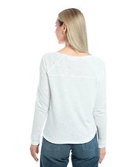 Wilt Clothing Women's Raglan Long Sleeve Tee